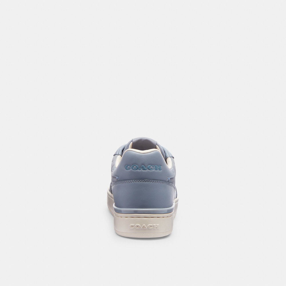 NWT Coach Outlet Clip Court Low Top Sneaker In Signature Suede - Picture 4 of 6